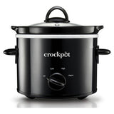 Crockpot 1.8L slow cooker black, imported from the UK