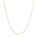 Argos Revere 9ct Gold Twist Curb Chain 18 Inch Necklace- Buy online at McGrocer