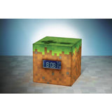 Minecraft Grass Block alarm clock with sunrise music - British product