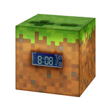 Minecraft Grass Block alarm clock with sunrise music - British product