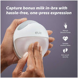 Elvie Curve manual silicone breast pump (British brand)