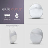 Elvie Curve manual silicone breast pump (British brand)