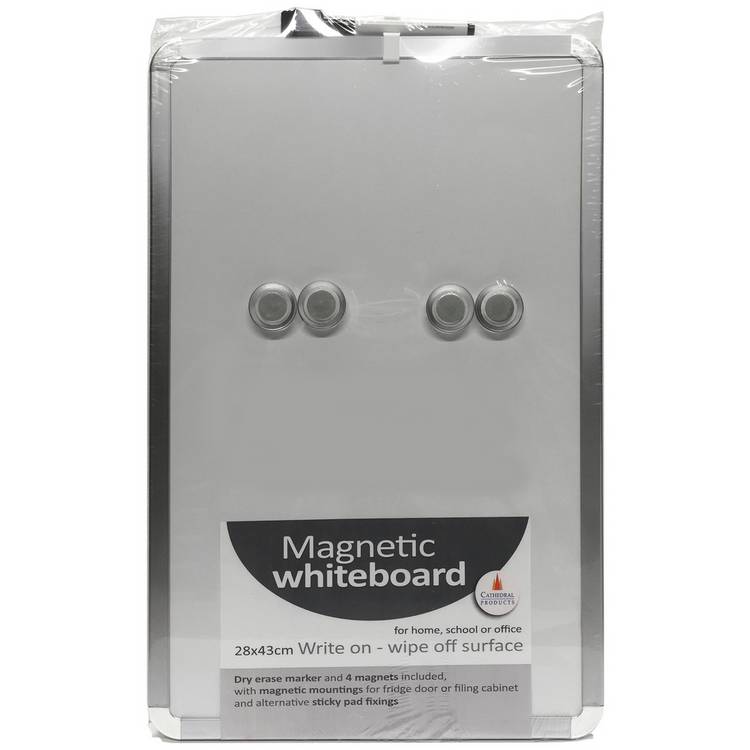 Cathedral magnetic whiteboard 28x43cm - British product