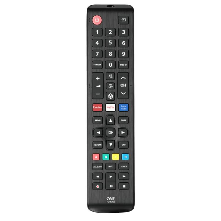 One For All URC4910 replacement remote for Samsung TVs, imported from the UK