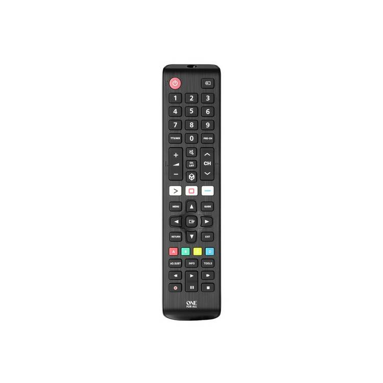 One For All URC4910 replacement remote for Samsung TVs, imported from the UK