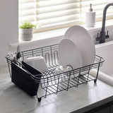 Argos Habitat Large Wire Dish Drainer Black- Buy online at McGrocer