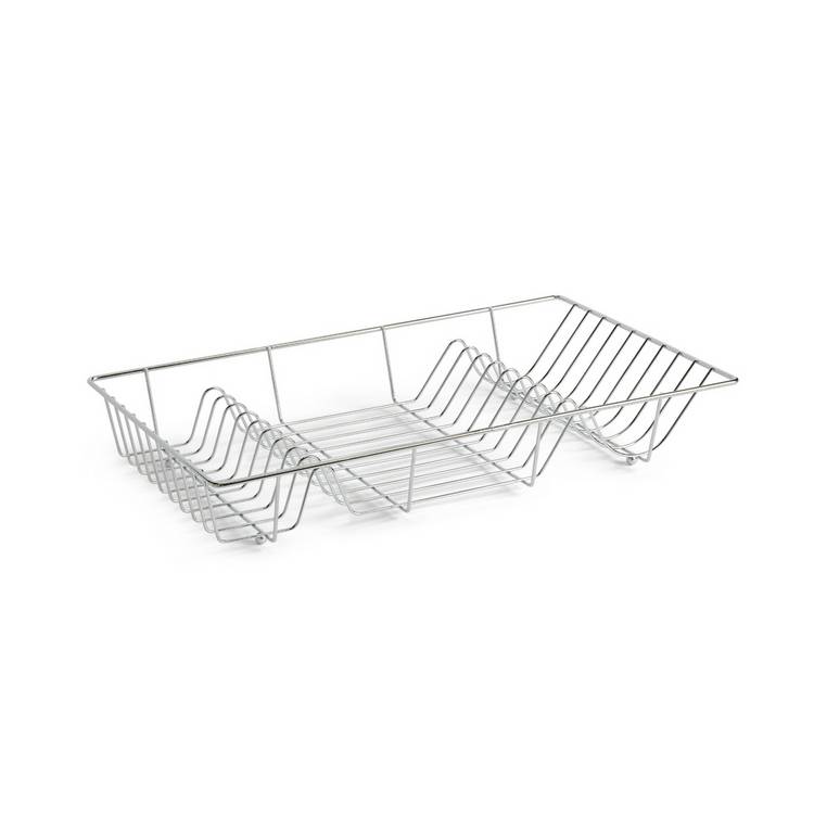 Argos dish drainer silver chrome effect kitchen rack (British brand)