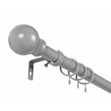 Argos Home grey extendable curtain pole 110-300cm - British product