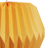 Habitat yellow paper lampshade 37cm, UK version