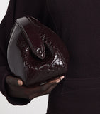 Alaïa snakeskin purse clutch bag 14x28cm (British brand)
