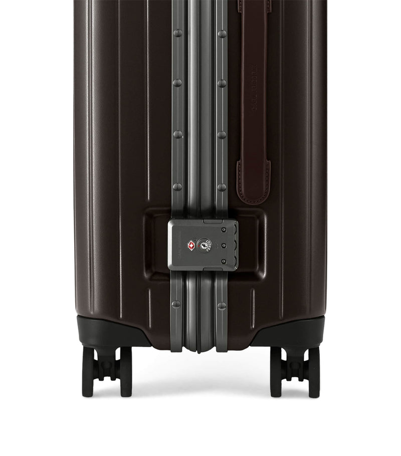 Carl Friedrik carry-on suitcase 56cm hard-shell design (British brand)