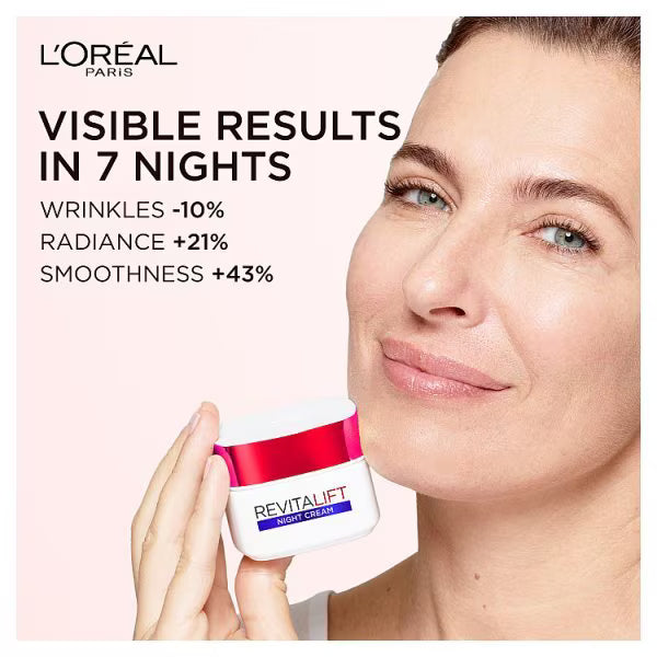 L'Oréal Paris Revitalift Night Cream 50ml (British brand)