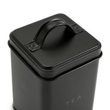 Habitat carbon steel storage set black 7 piece - British product