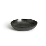 Habitat Preto black stoneware pasta bowls 4-piece - British product