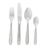 Habitat hammered 16 piece stainless steel cutlery set - British product