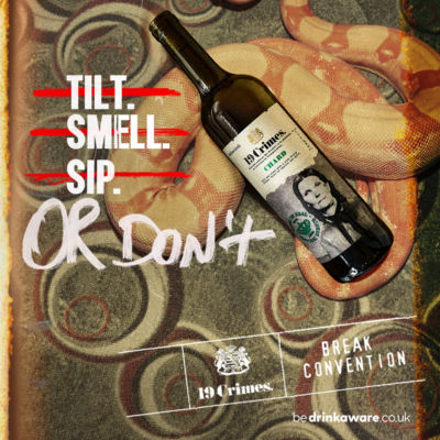 19 Crimes Chardonnay white wine 750ml - British product