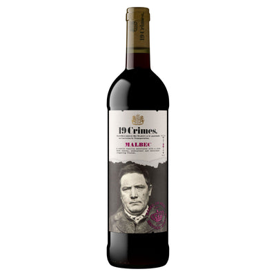 ASDA 19 Crimes Malbec Red Wine Dark Fruit Flavour 750ml- Buy online at McGrocer