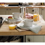 Argos Habitat Addison 12 Piece Stoneware Dinner Set - White- Buy online at McGrocer