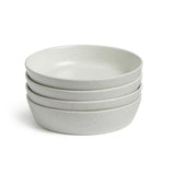 Habitat Addison white pasta bowls set of 4 - British product