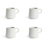 Argos Habitat Addison Set of 4 Speckled Mugs - White- Buy online at McGrocer
