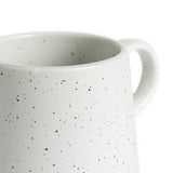 Habitat Addison set of 4 speckled stoneware mugs white (British brand)