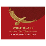 Wolf Blass white wine Chardonnay Semillon 750ml (British brand)