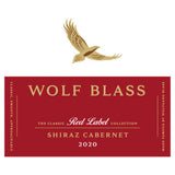 Wolf Blass red wine Shiraz Cabernet 750ml (British brand)