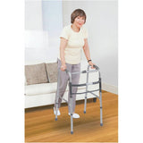Aidapt aluminium folding walking frame adjustable height, imported from the UK