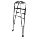 Aidapt aluminium folding walking frame adjustable height, imported from the UK