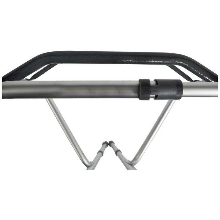 Aidapt aluminium folding walking frame adjustable height, imported from the UK