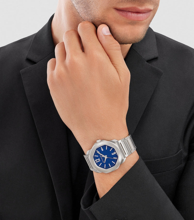 Bvlgari Octo Roma automatic watch 41mm stainless steel, UK version