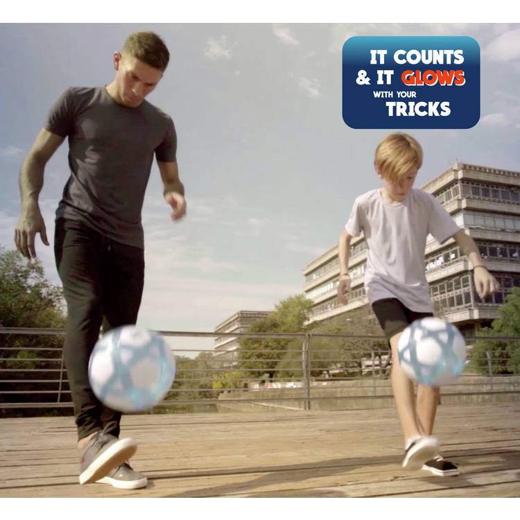 Smart Ball Kick Up Counting Football with lights and sounds (British brand)
