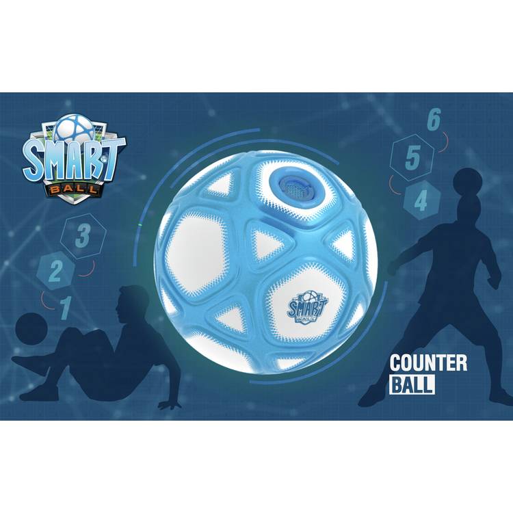 Smart Ball Kick Up Counting Football with lights and sounds (British brand)