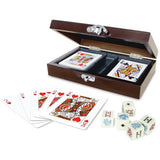 Craftsman wood veneer deluxe card set 22x14cm (British brand)