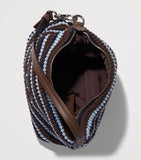 Miu Miu crochet stripe shoulder bag (British brand)