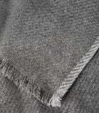 Brunello Cucinelli cashmere fringe-trim scarf 48cm x 170cm (British brand)