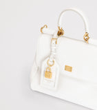 Dolce&Gabbana My Sicily top-handle bag in plongé calfskin, imported from the UK