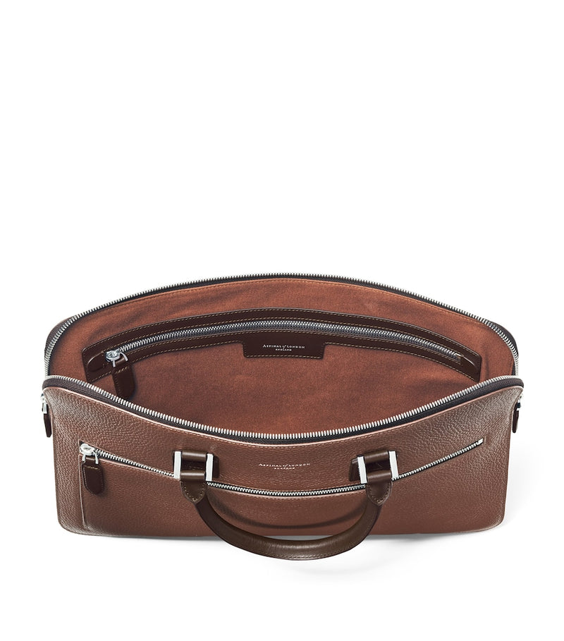 Aspinal of London leather Connaught briefcase, UK version