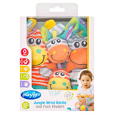 Playgro baby sensory toy wrist rattle and foot finders, imported from the UK
