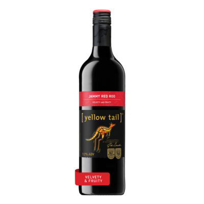 Yellow Tail Jammy Red Roo red wine 750ml, UK version