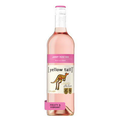 Yellow Tail Jammy Rosé Roo wine 750ml - British product