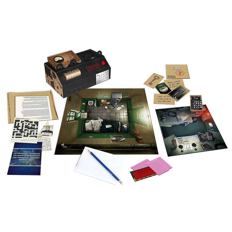 Goliath Games escape room game with chrono decoder - British product
