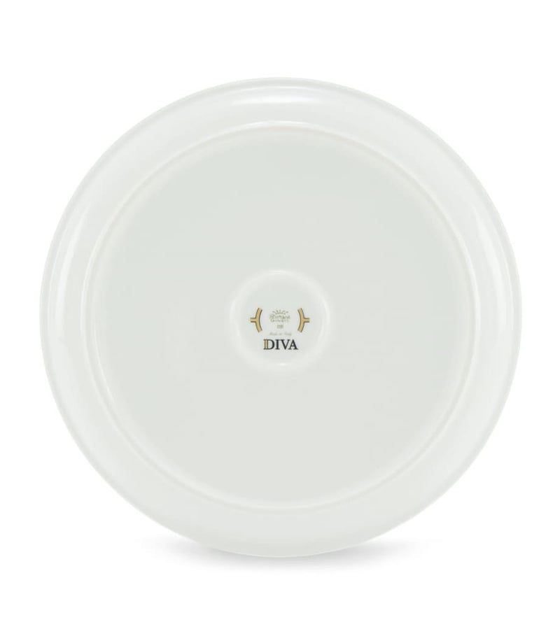 GINORI porcelain fruit bowl Verde Giallo 24cm, UK version