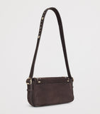 Sandro Paris suede shoulder bag medium (British brand)