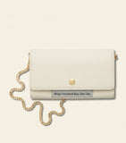 Burberry Check Chain Wallet coated cotton-blend (British brand)