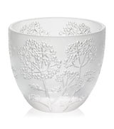 Harrods Lalique Crystal Ombelles Votive Vase 8cm- Buy online at McGrocer
