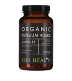 Kiki Health organic psyllium husks vegicaps 120 capsules, UK version