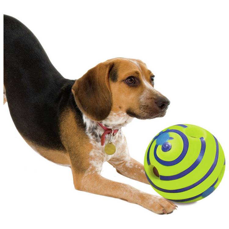 JML Wobble Wag Giggle Ball dog toy - British product