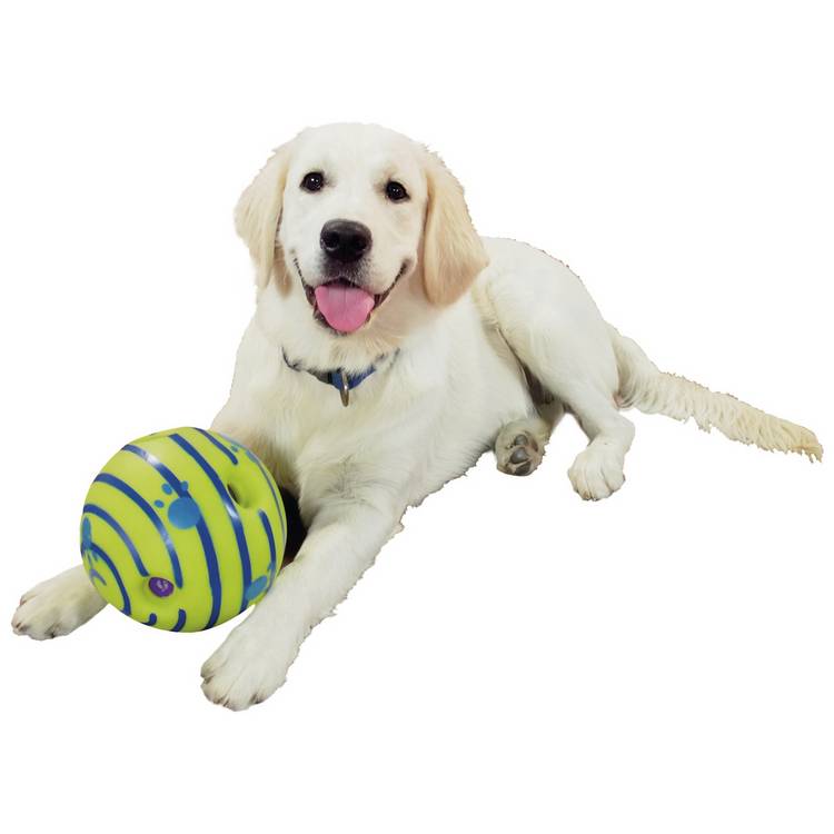 JML Wobble Wag Giggle Ball dog toy - British product