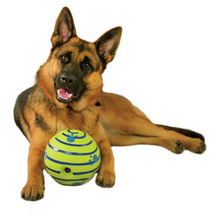 JML Wobble Wag Giggle Ball dog toy - British product